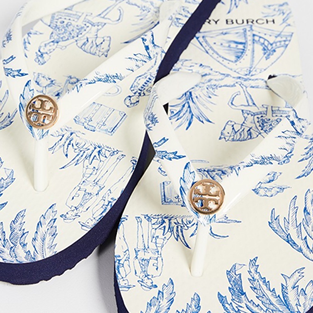 Tory Burch Far and Away Flip Flops - Picture 3 of 8